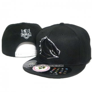 NRL Snapback Casquette Brisbane Broncos Noir