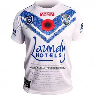 Maillot Canterbury Bankstown Bulldogs Rugby 2023 ANZAC