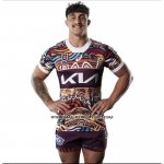 Maillot Brisbane Broncos Rugby 2023 Indigene