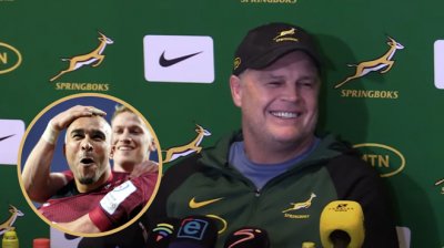 Rassie Erasmus repond aux commentaires a son sujet