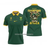 Maillot Afrique Du Sud Rugby 2023 Champion Vert