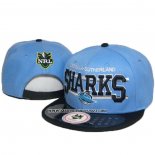 NRL Snapback Casquette Cronulla Sutherland Sharks Bleu