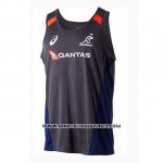 Debardeur Australie Rugby 2018-2019 Noir Debardeur Australie Rugby 2018-2019 Noir