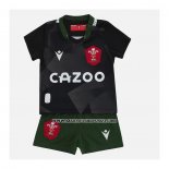 Maillot Enfant Kits Pays De Galles Rugby 2022 Exterieur