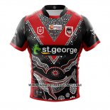 Maillot St George Illawarra Dragons Rugby 2019 Indigene