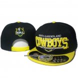 NRL Snapback Casquette North Queensland Cowboys Noir Jaune