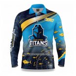 Maillot NRL Gold Coast Titans Rugby 2022 Fish Finder