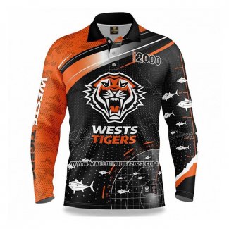 Maillot NRL Wests Tigers Rugby 2022 Fish Finder