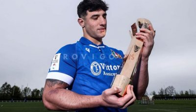 Tommaso Menoncello nomme Joueur des Six Nations