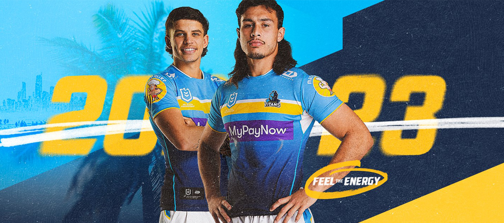 Maillot Gold Coast Titans Rugby 2023