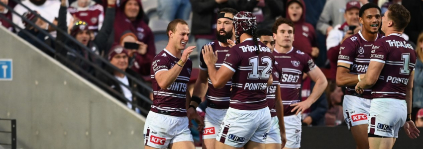 maillot Manly Warringah Sea Eagles rugby
