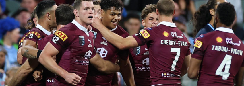 maillot Queensland Maroons rugby